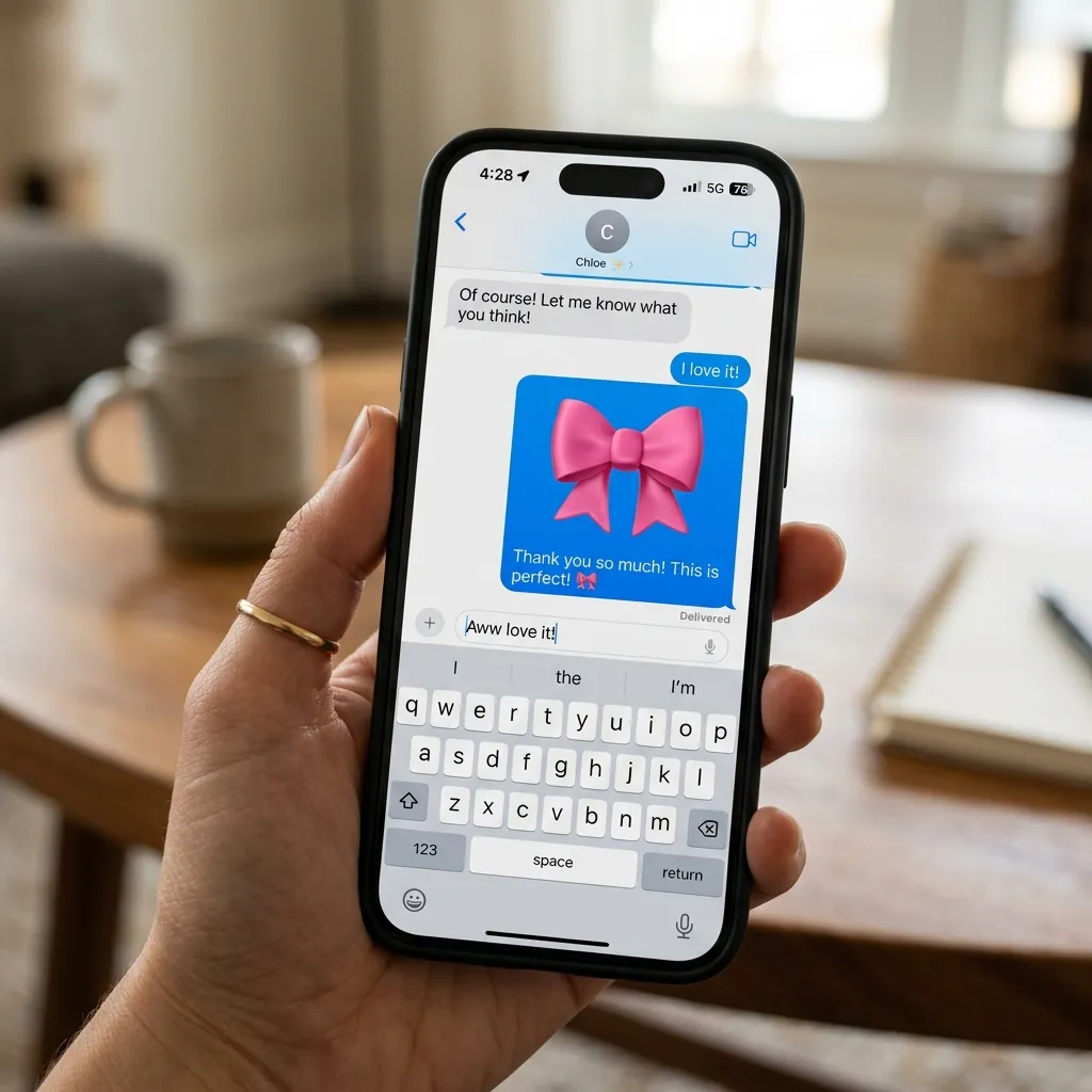 Best iPhone bow emoji combos copy & paste