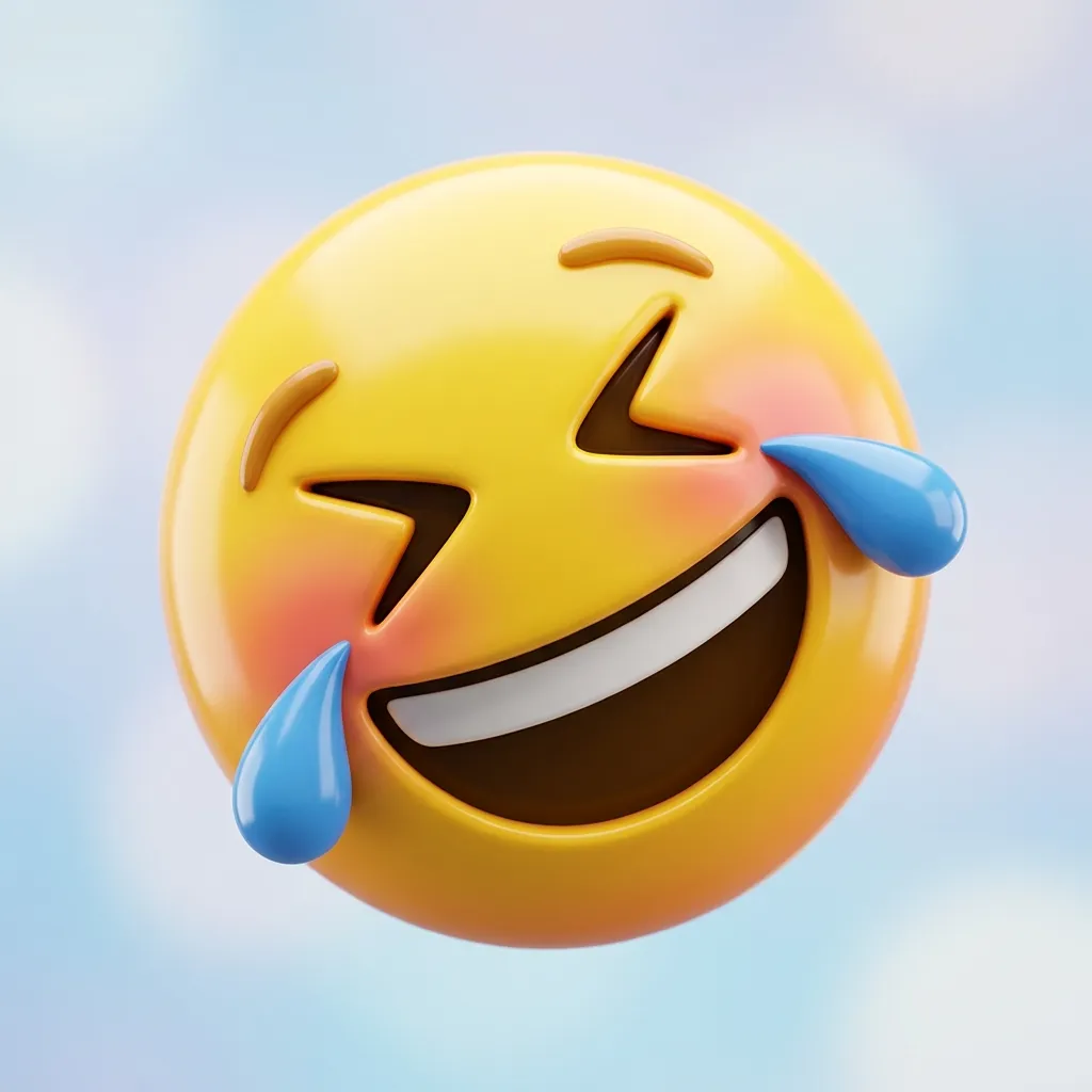 How to use cracking up emoji the right way
