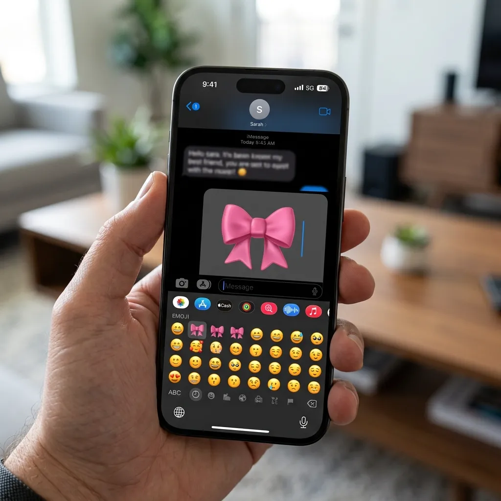 How to use iPhone bow emoji the right way