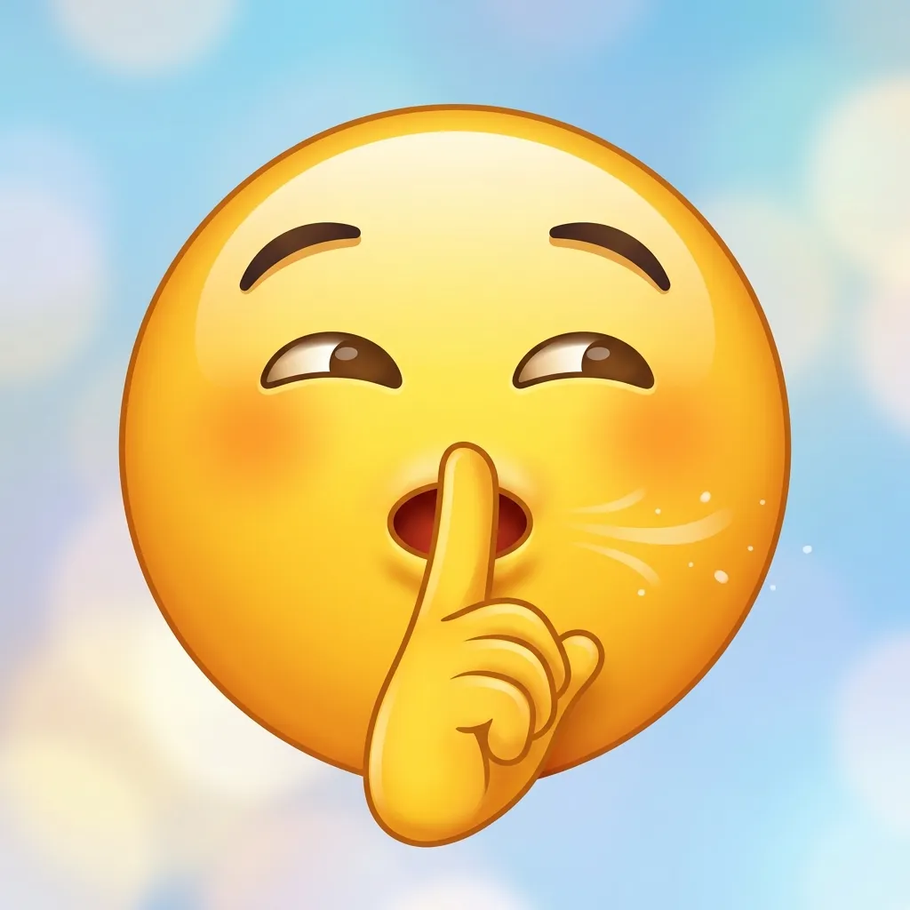 How to use whispering emoji the right way