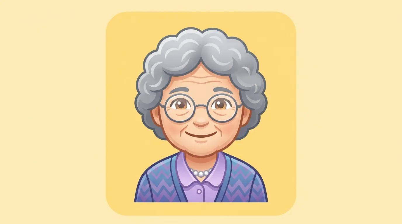 Old Woman Emoji