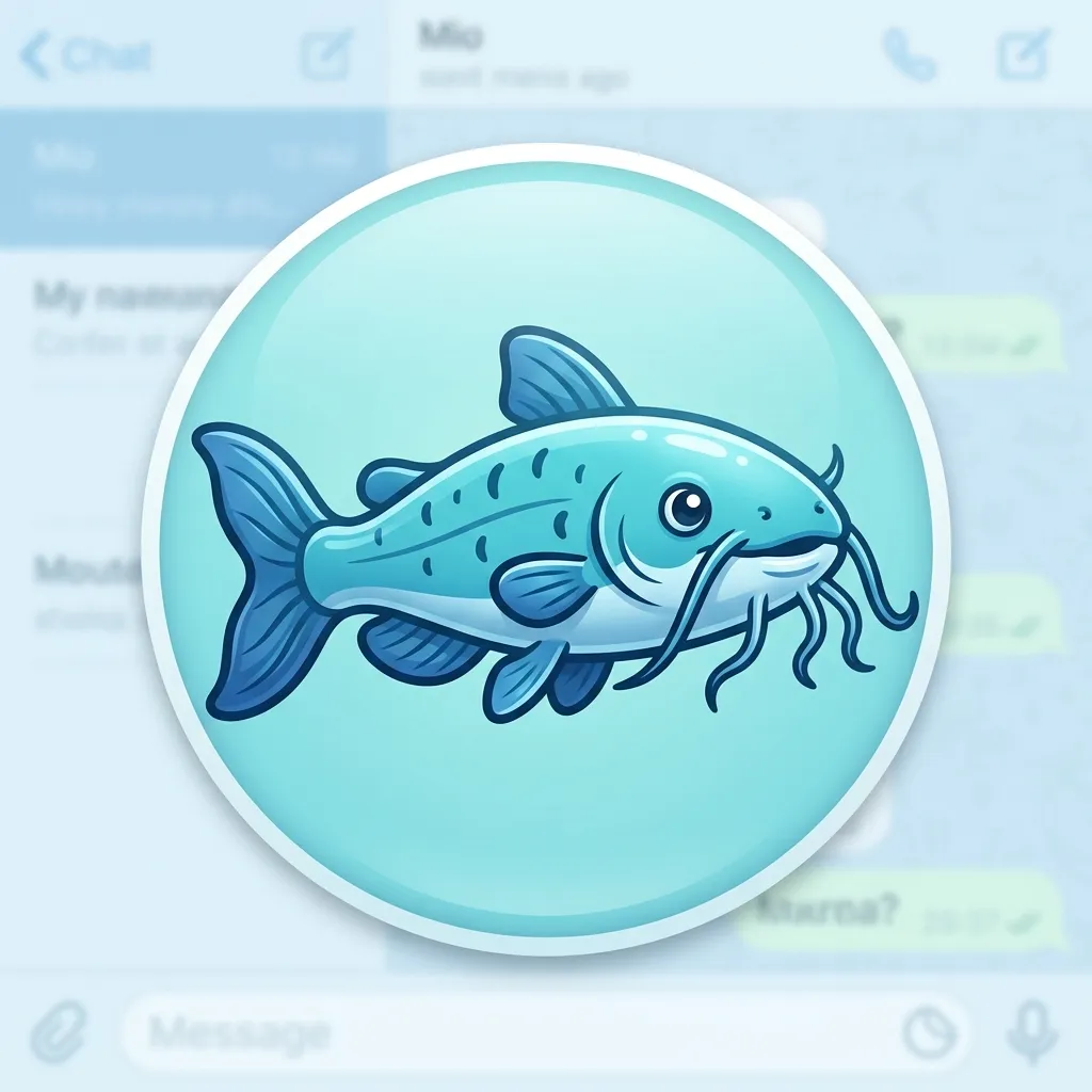 What do catfish emoji mean?