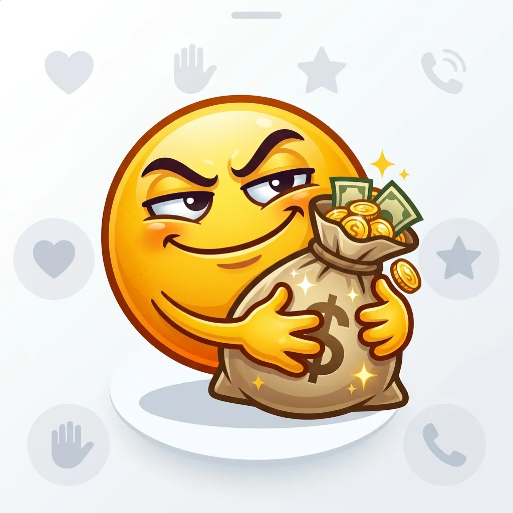 What do selfish emoji mean?