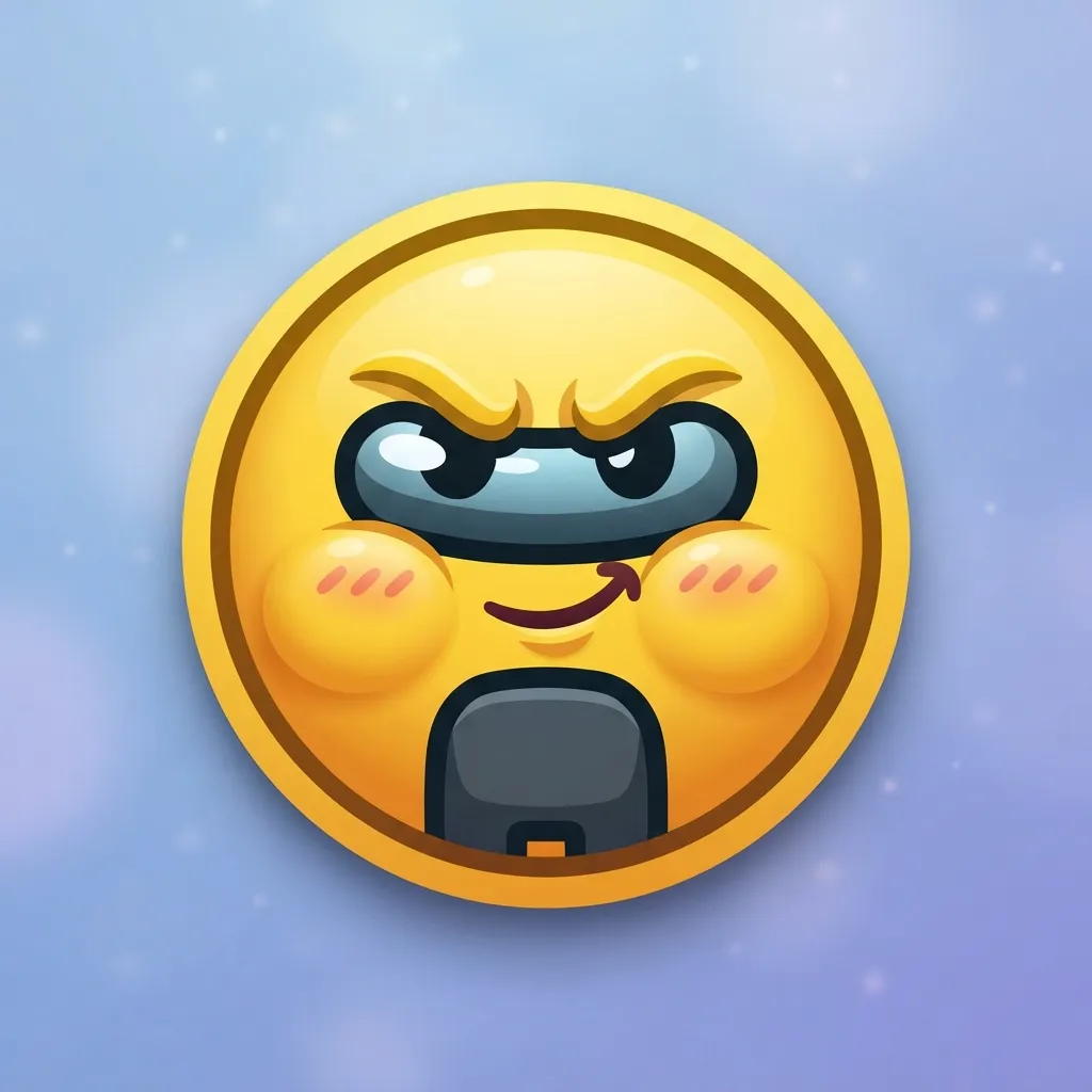 What do sussy emoji mean?
