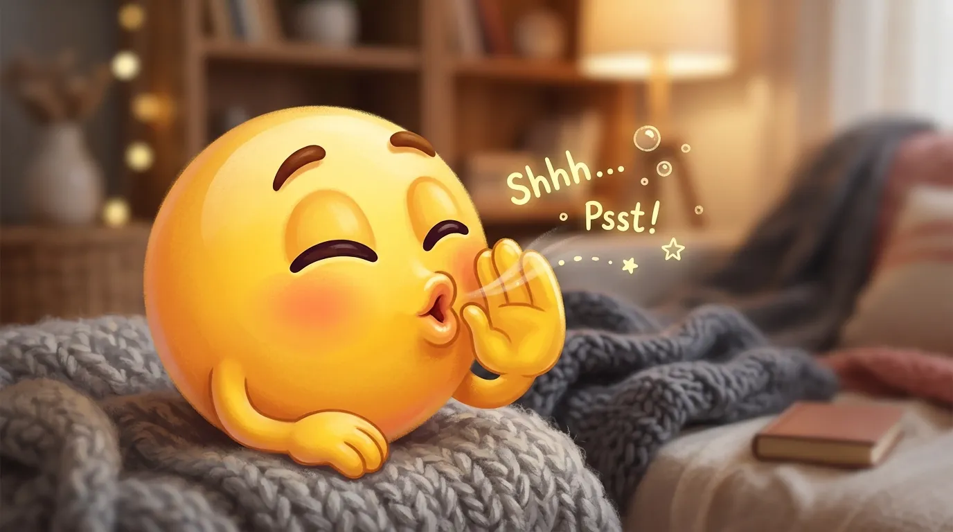 Whispering Emoji