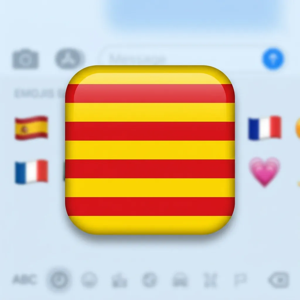 Best catalonia flag emoji combos copy & paste