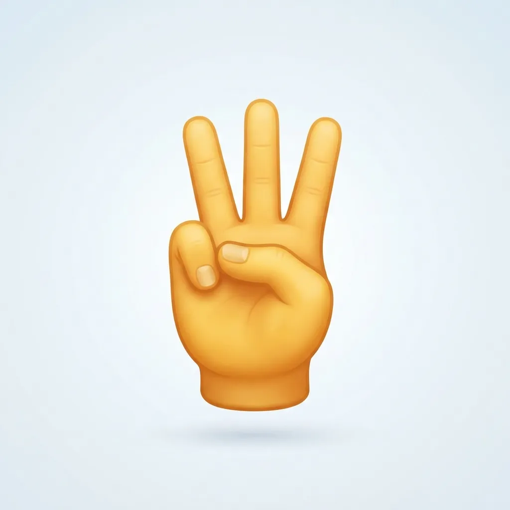 Best three finger emoji combos copy & paste