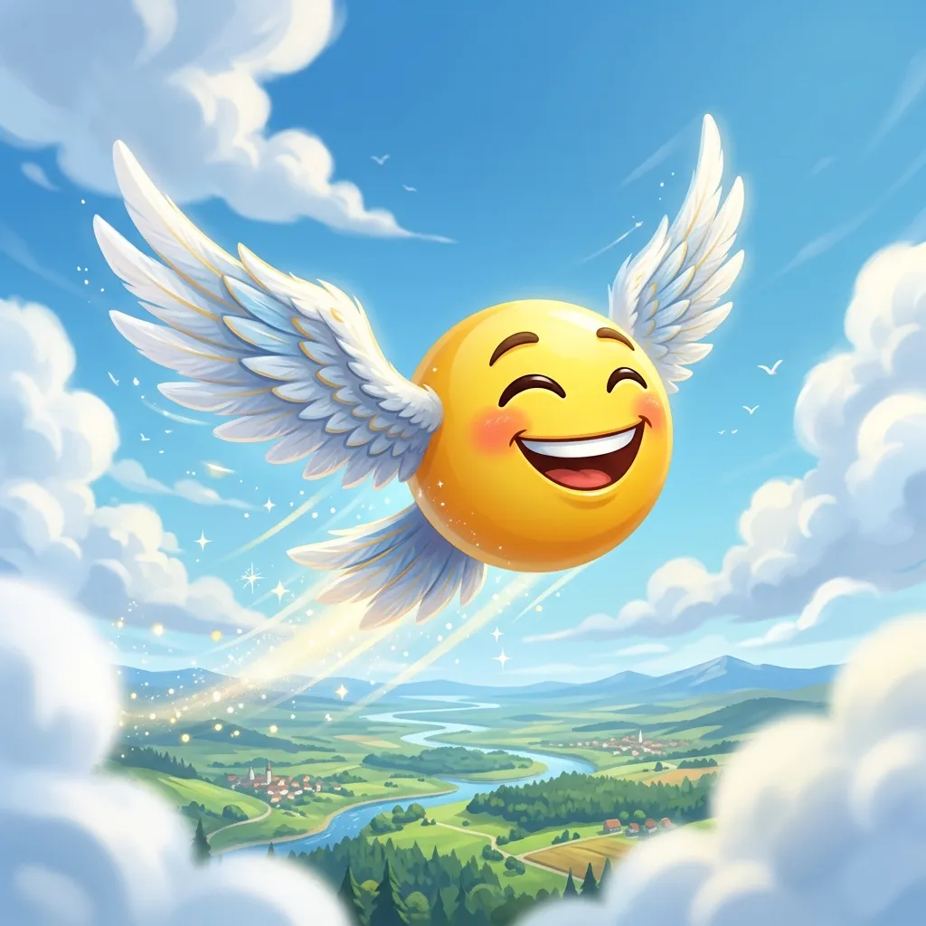How to use flying emoji the right way