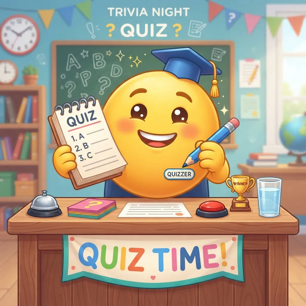 How to use quiz emoji the right way