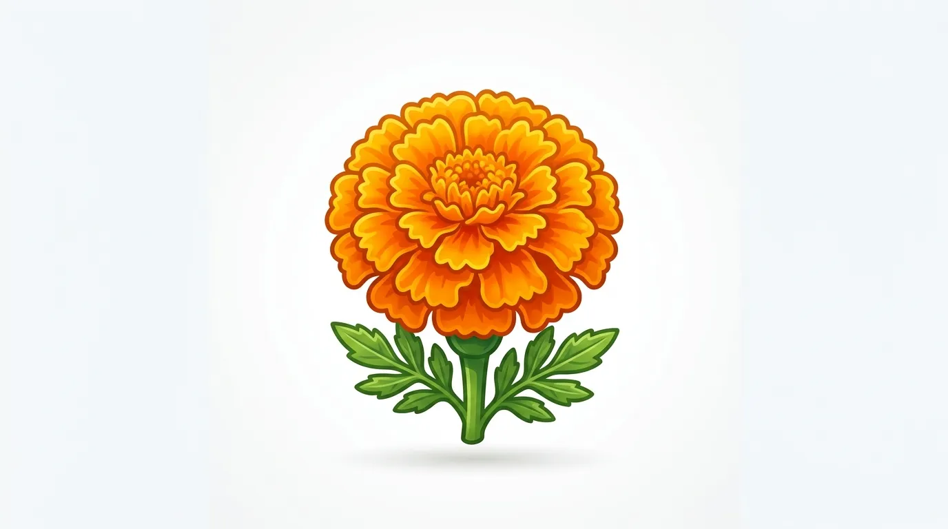 Marigold Emoji
