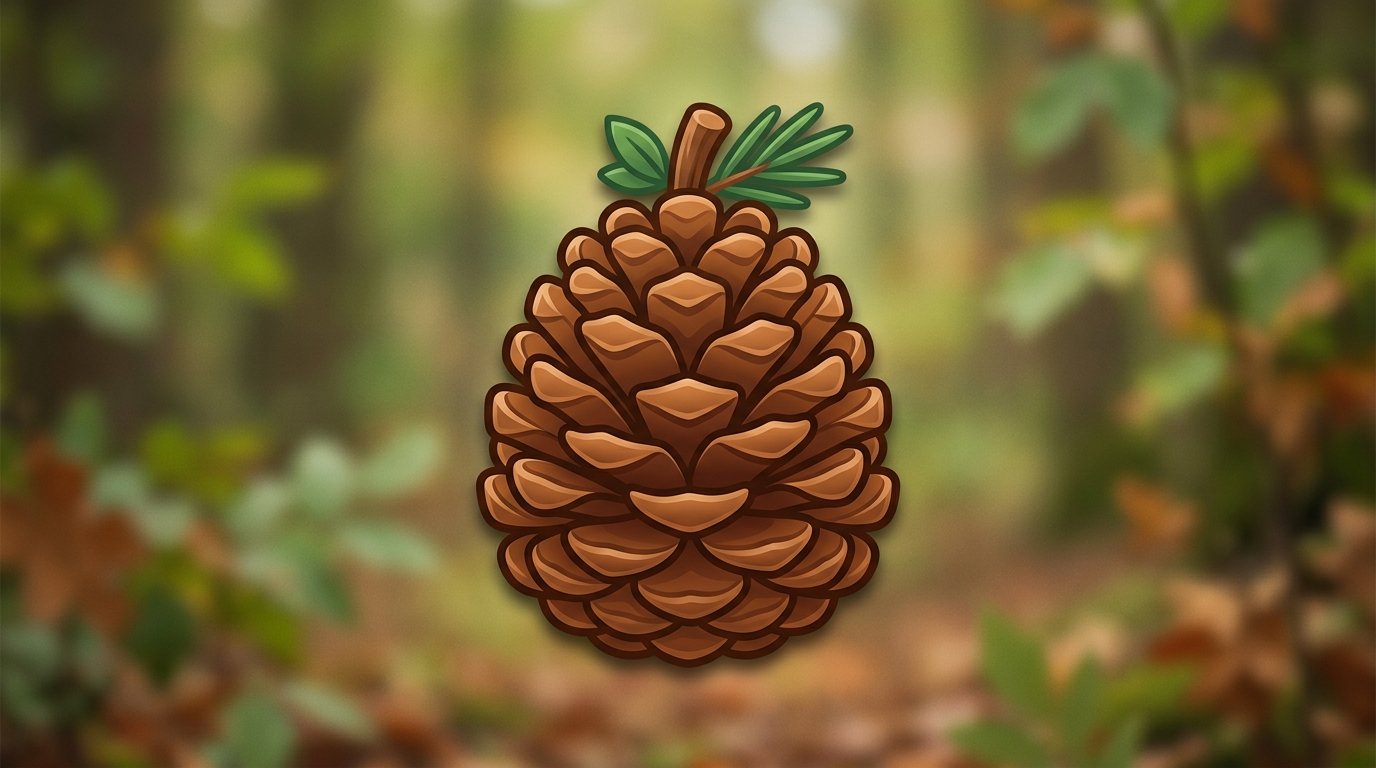 Pinecone Emoji