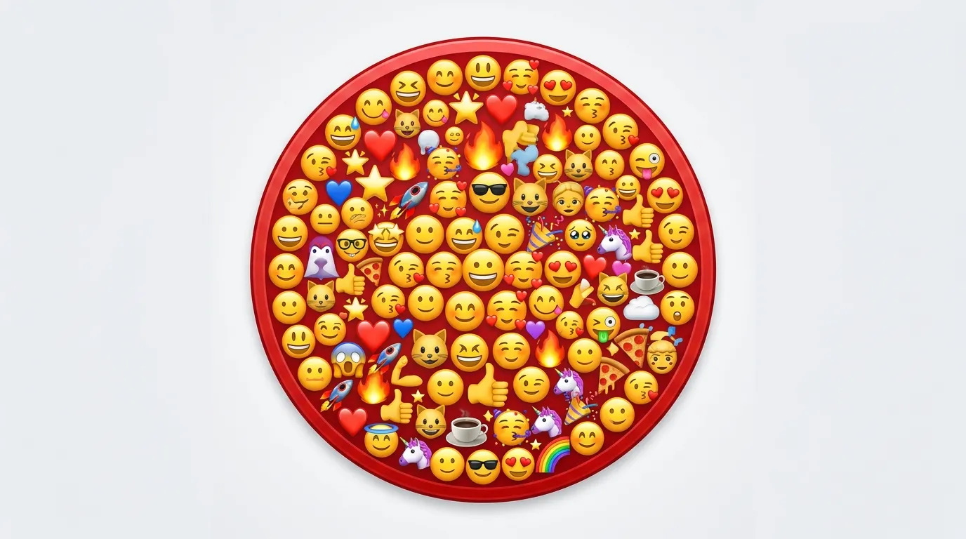 Red Emoji Circle