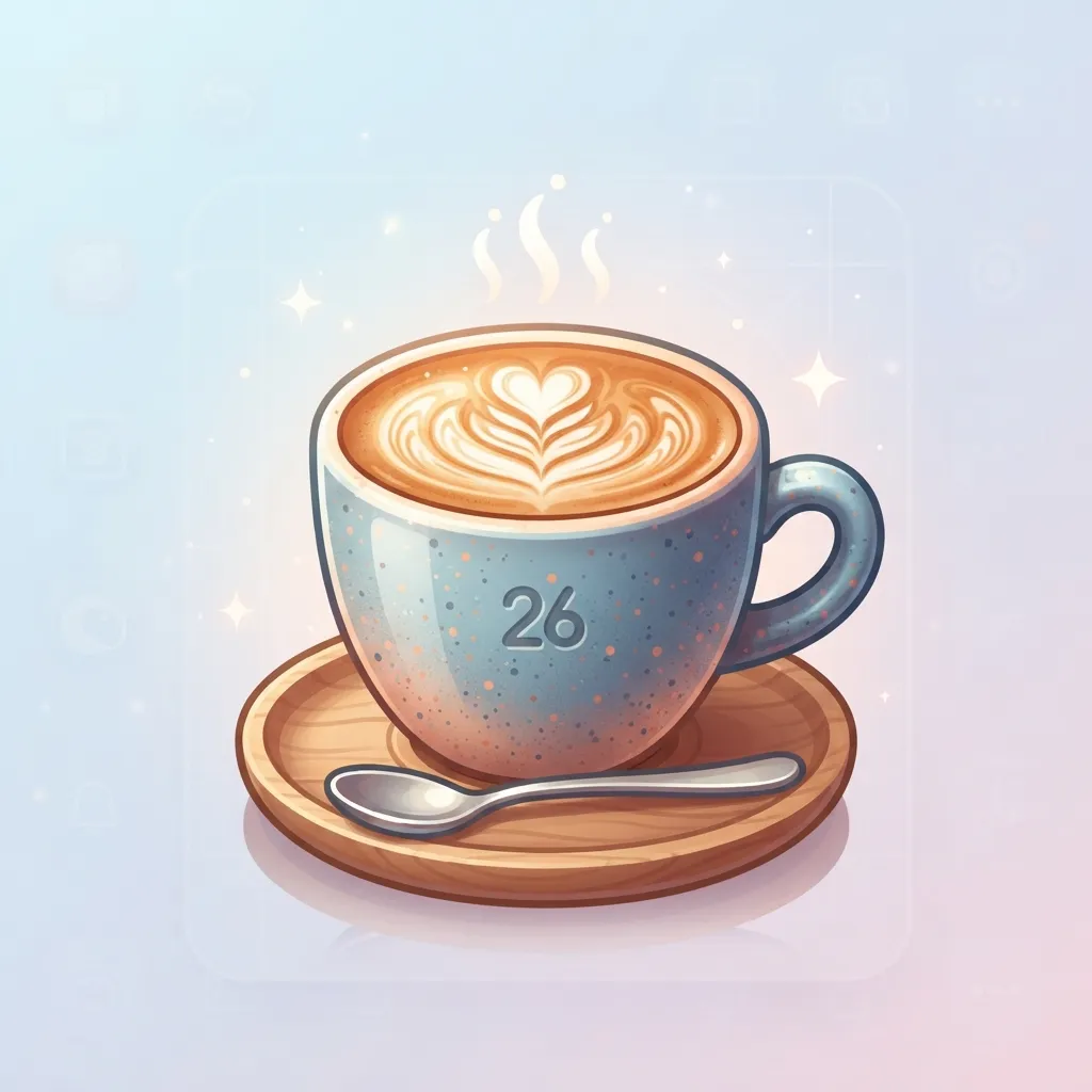 Trending latte emoji in 2026
