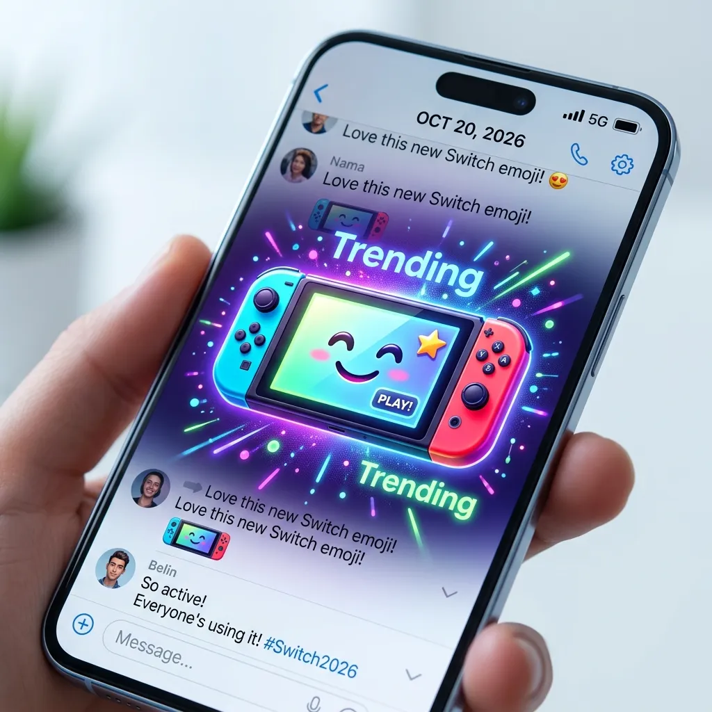 Trending switch emoji in 2026