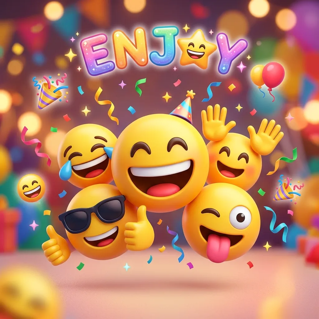 What do enjoy emoji mean?