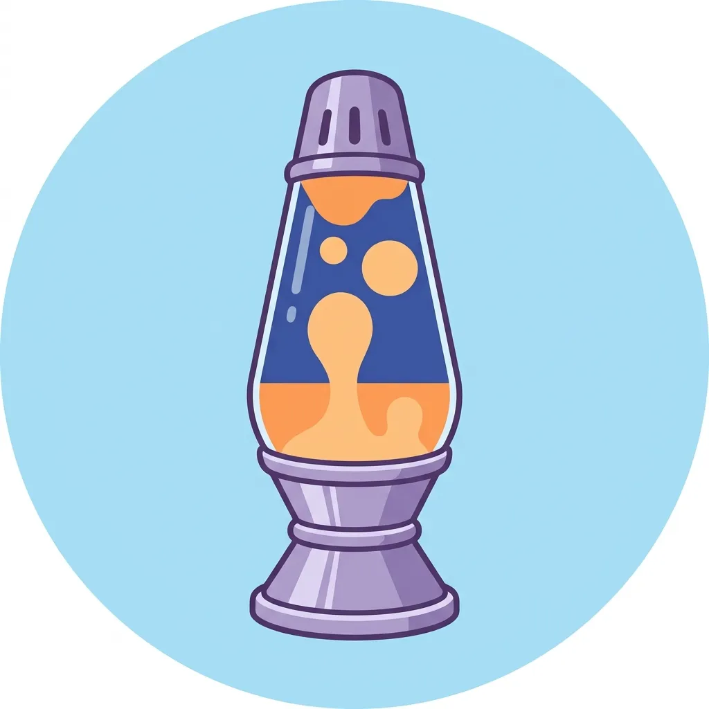 What do lava lamp emoji mean?