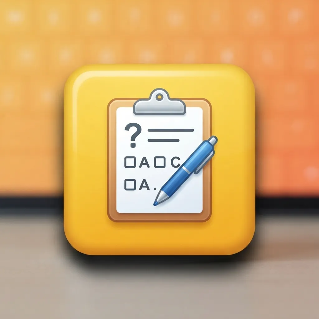 What do quiz emoji mean?