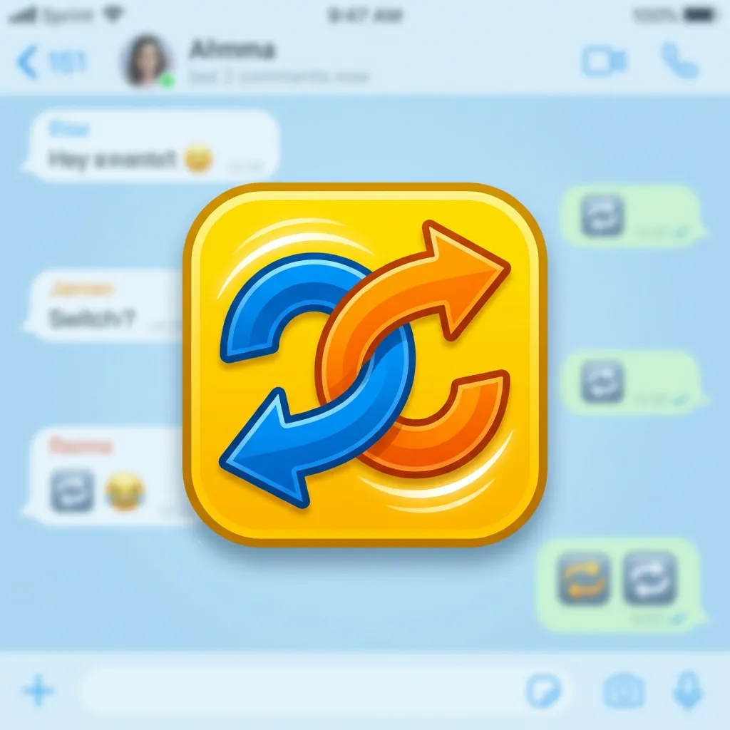 What do switch emoji mean?