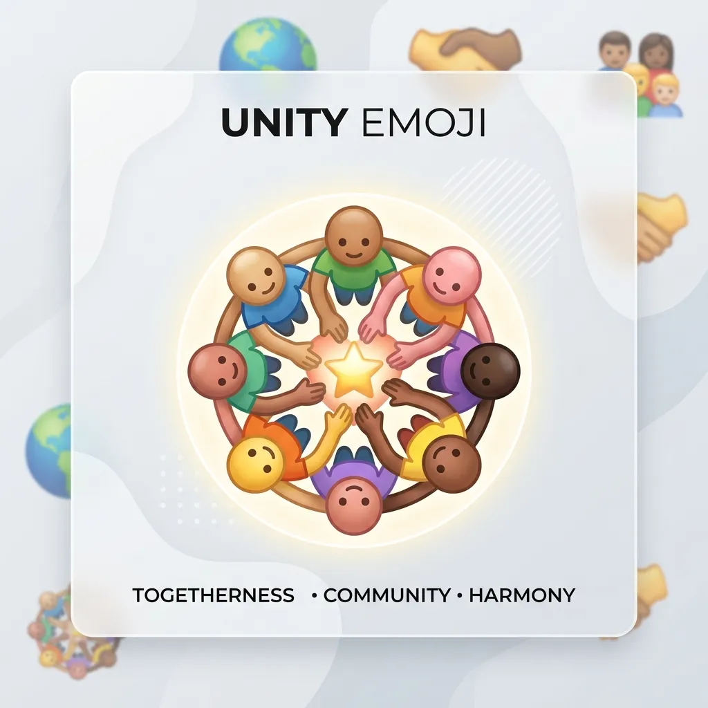 What do unity emoji mean?